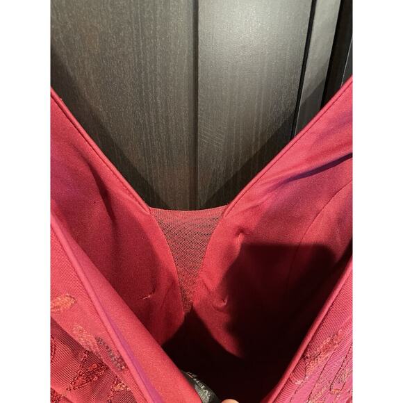NWT Ever Pretty Dress Gown Red Sequin Women’s 8 Large Wedding Dance Gala Event - Picture 6 of 7